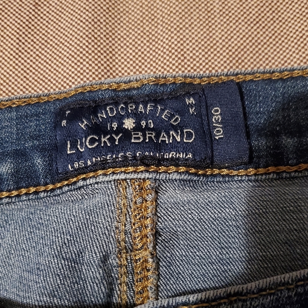 Lucky Brand Charlie Skinny Women's Jeans Medium Blue Wash 10/30 - Picture 5 of 9